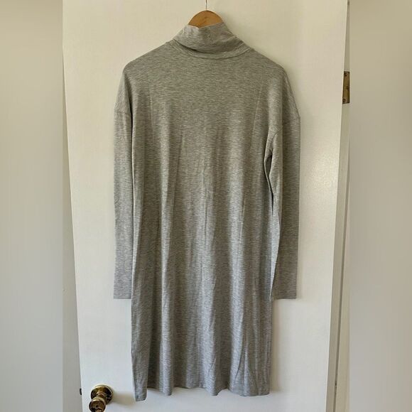 Daily Ritual Dresses & Skirts - Daily Ritual grey turtleneck dress, Size Large, like new!